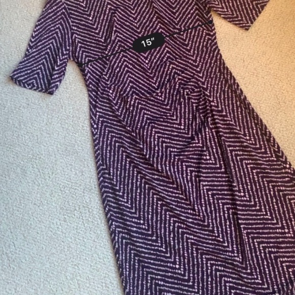 (12P) NWOT Violet Work/Office Sheath Dress - Picture 3 of 6